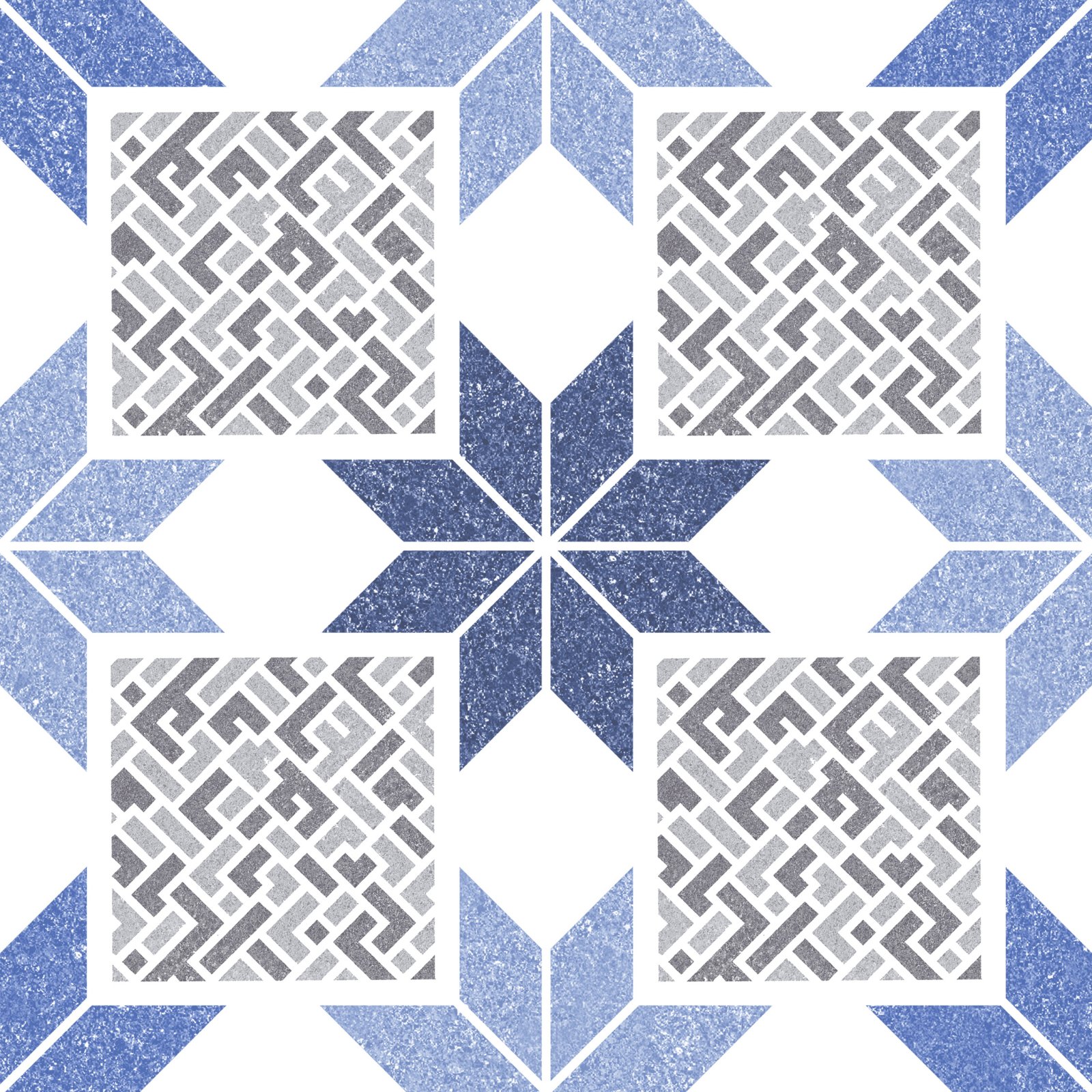 Asia Tile Raven Blue 25x25